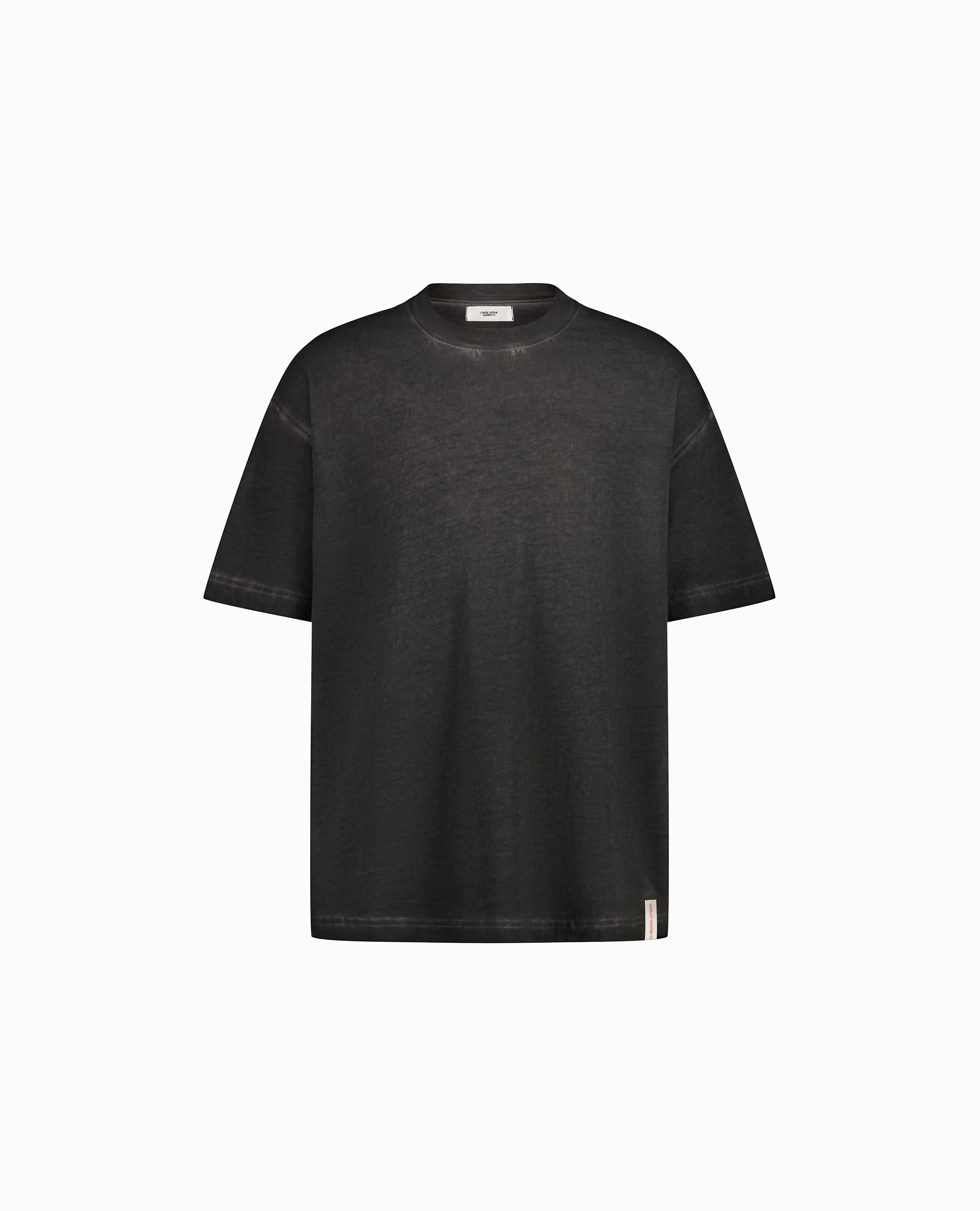 T-shirt Unisex - Oversized 100% Cotton organic - Black